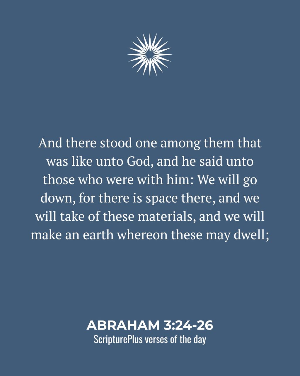 Abraham 3:24-26