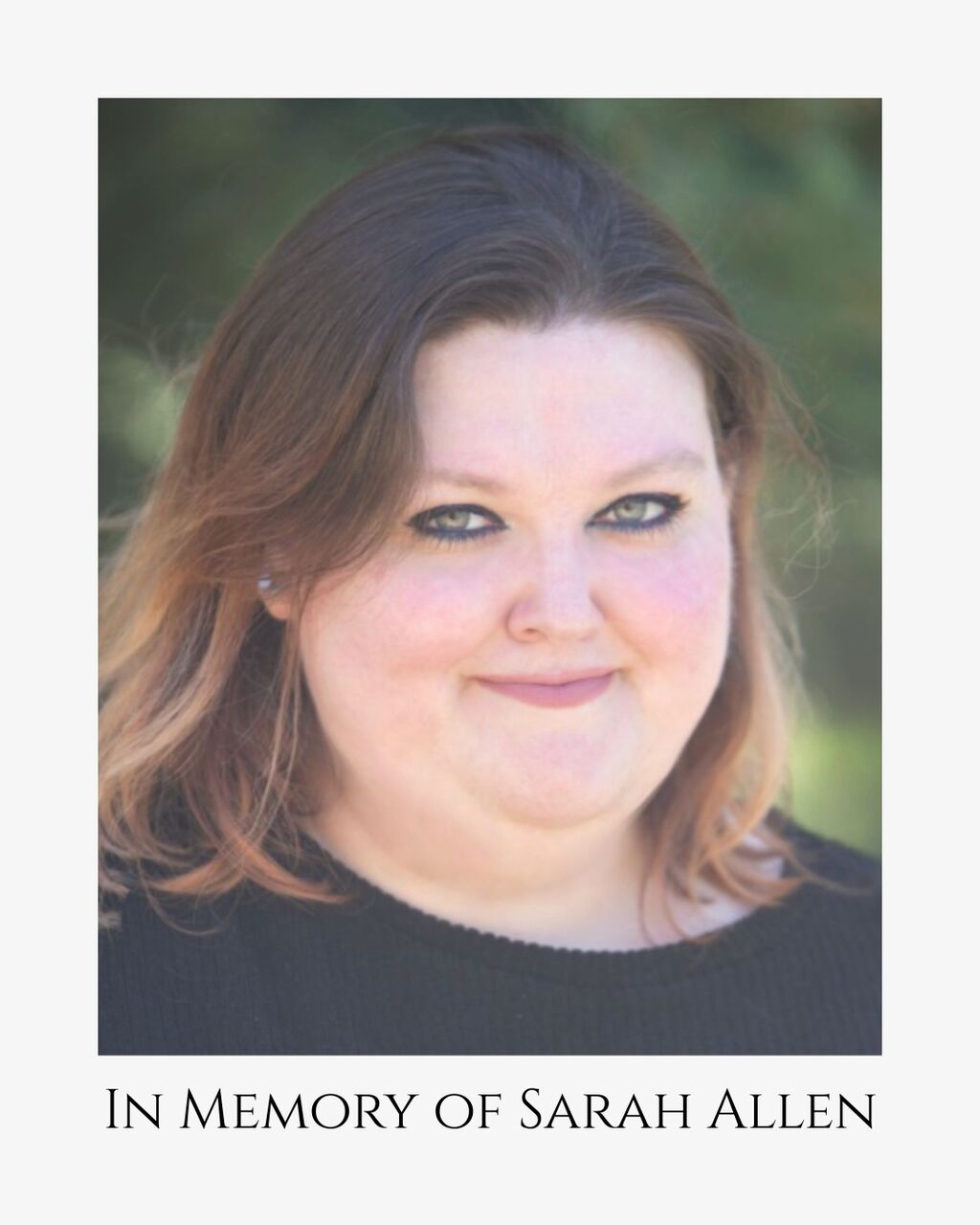 Fundraiser for Sarah Allen