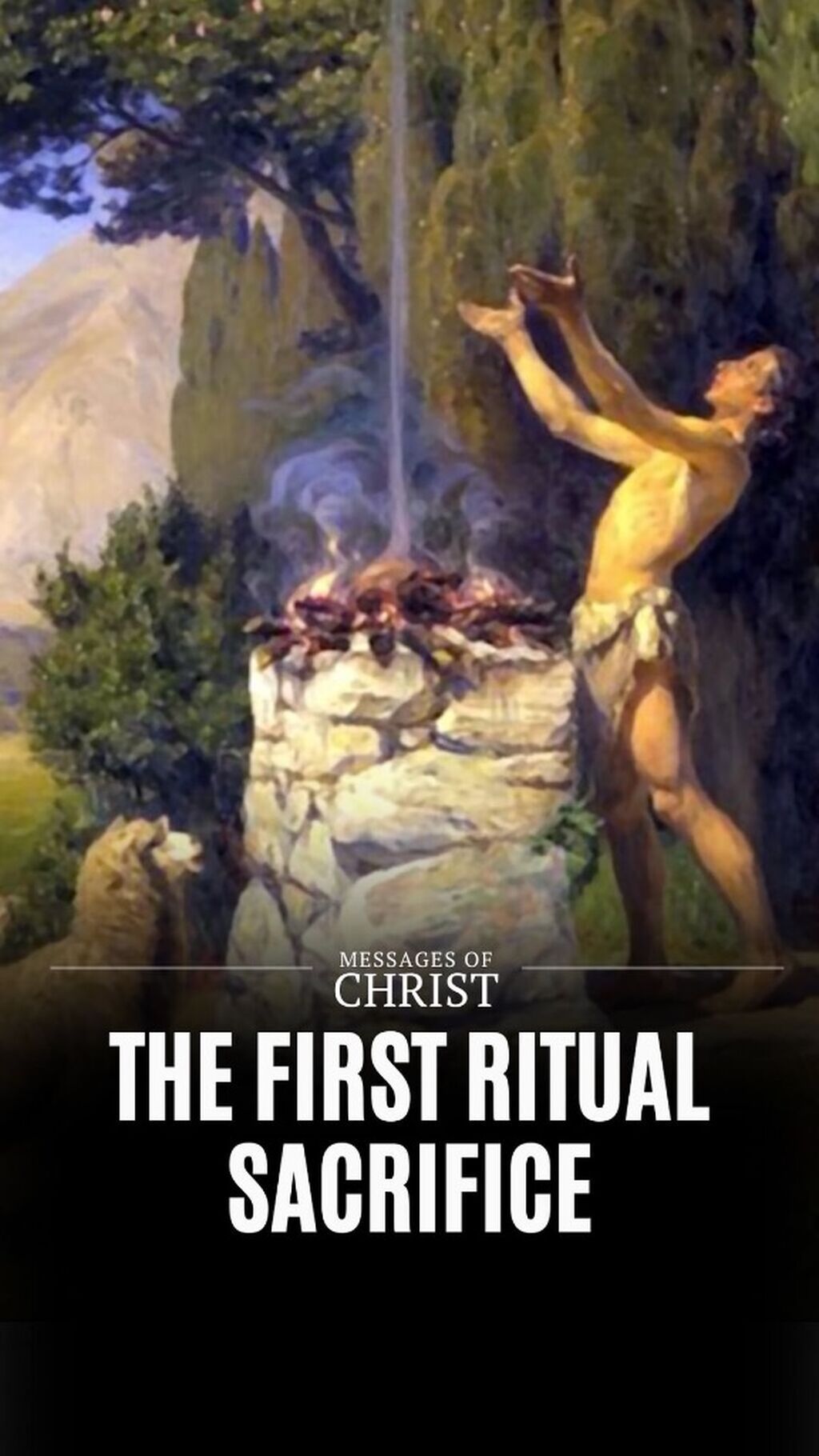 The First ritual sacrifice