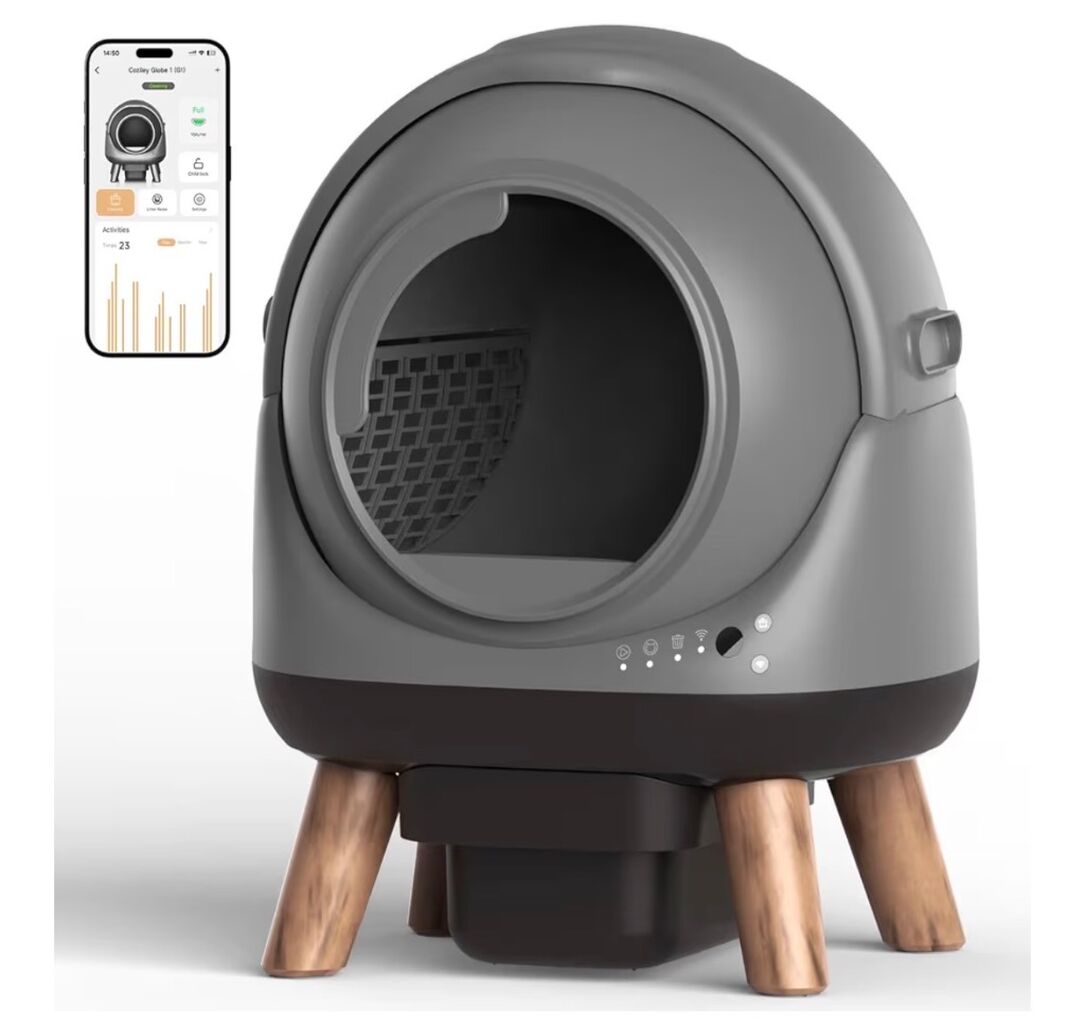 Self Cleaning Litter Box for Multiple Cats For just $175.49!! Code:TOTMTWN7