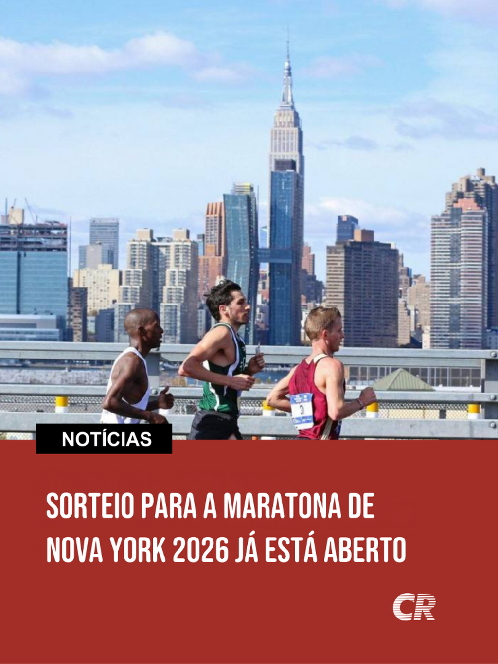 Sorteio para a Maratona de Nova York 2026 j&aacute; est&aacute; aberto