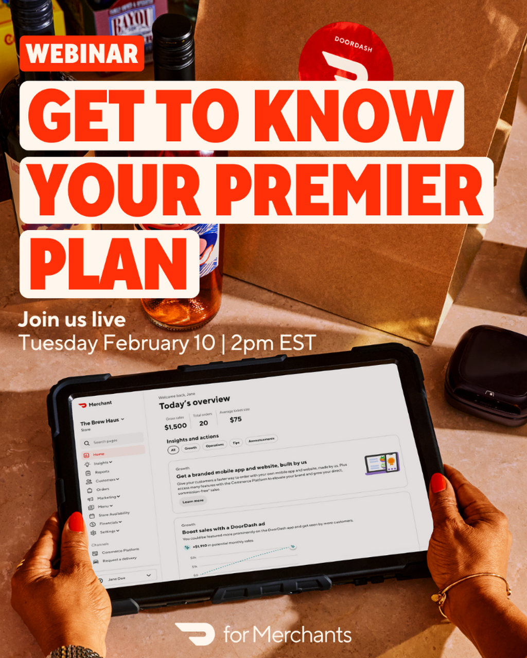 RSVP to the Premier Plan Webinar