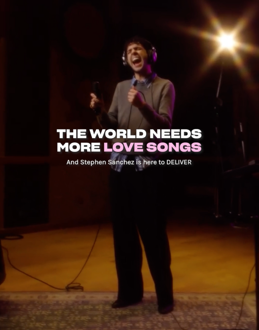 LISTEN TO 'SWEET LOVE' BY STEPHEN SANCHEZ NOW