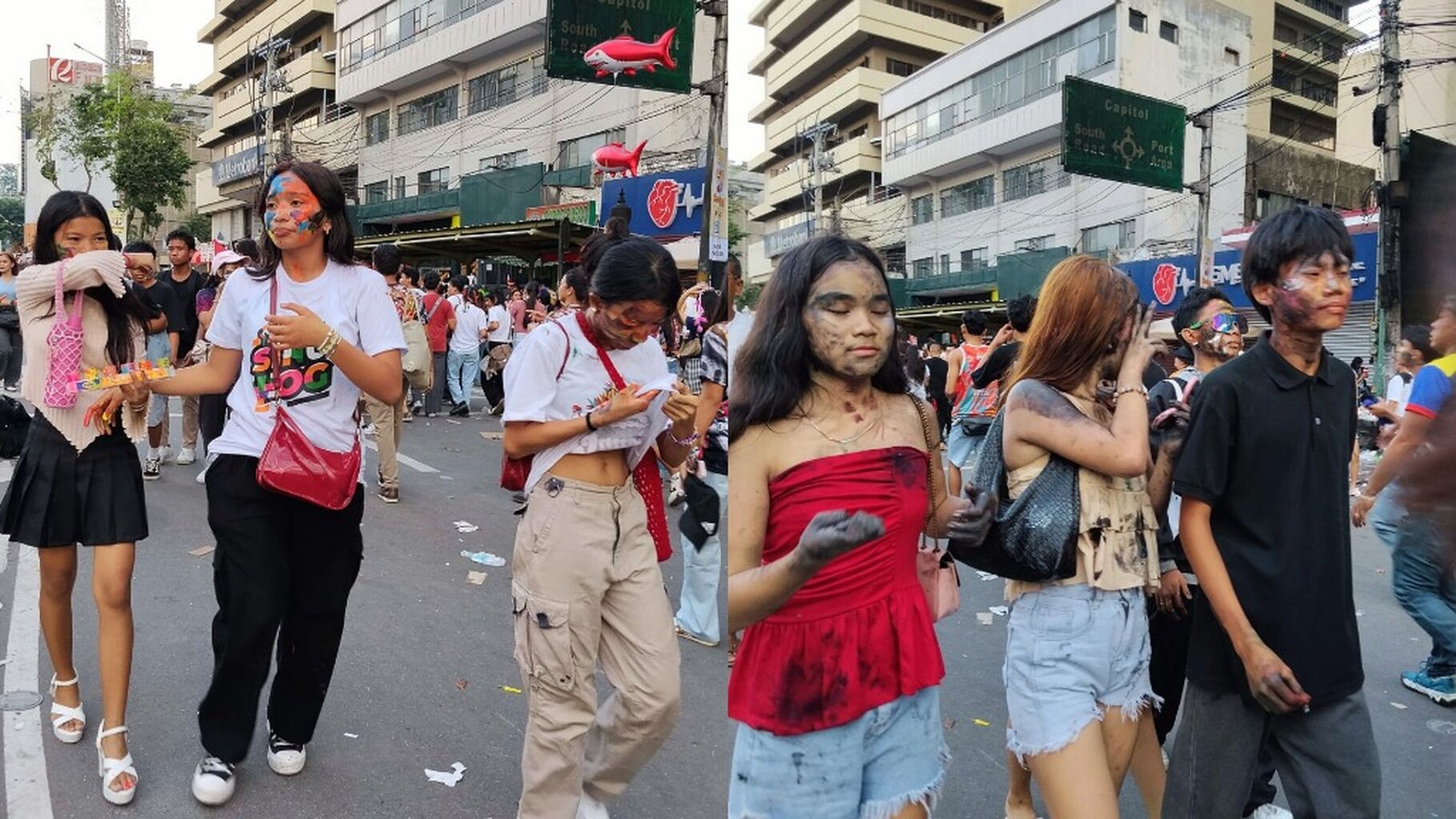 Paint War: How the younger generations celebrate sinulog