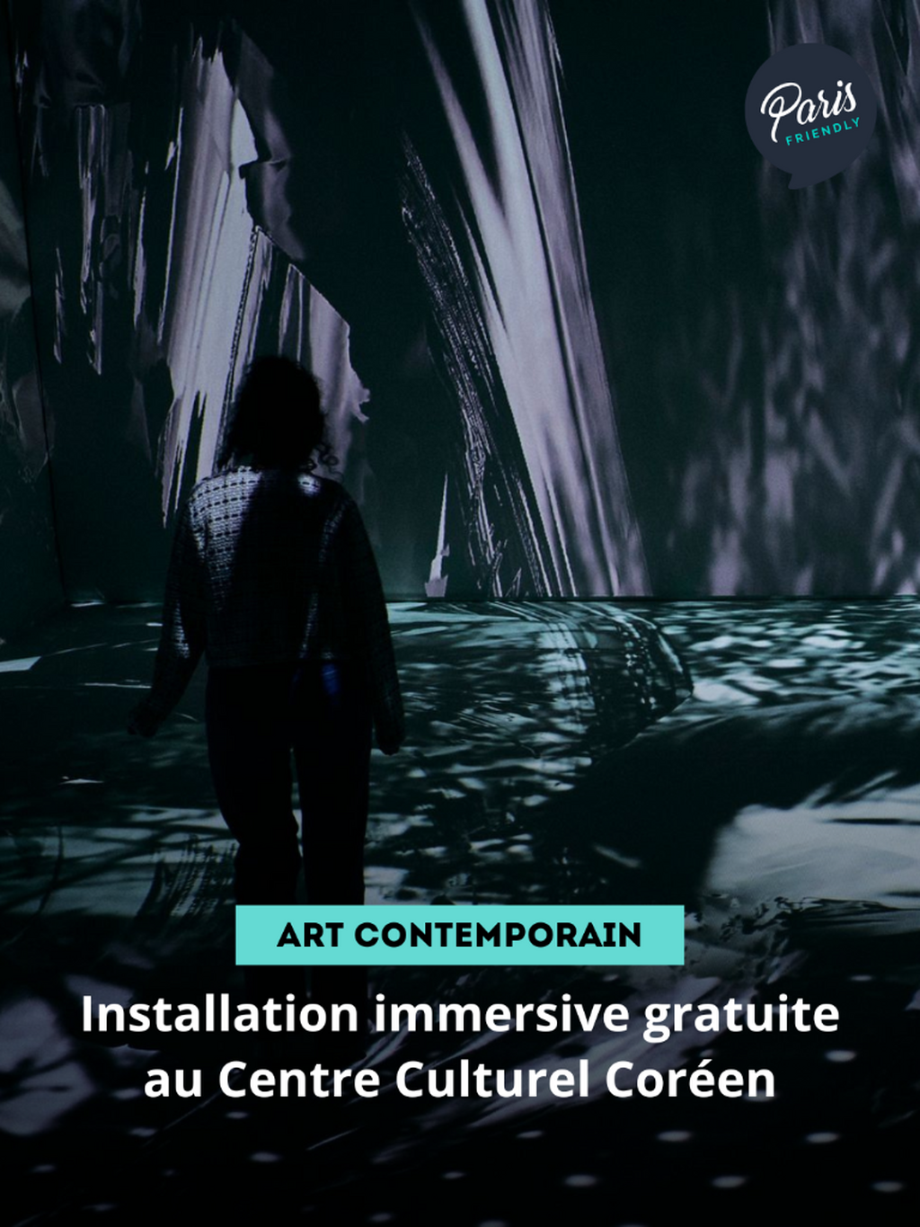 Installation immersive gratuite au Centre Culturel Cor&eacute;en