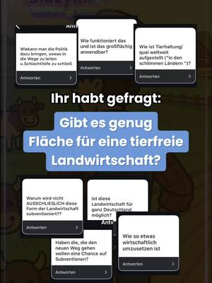 Petition Tierfreie Landwirtschaft