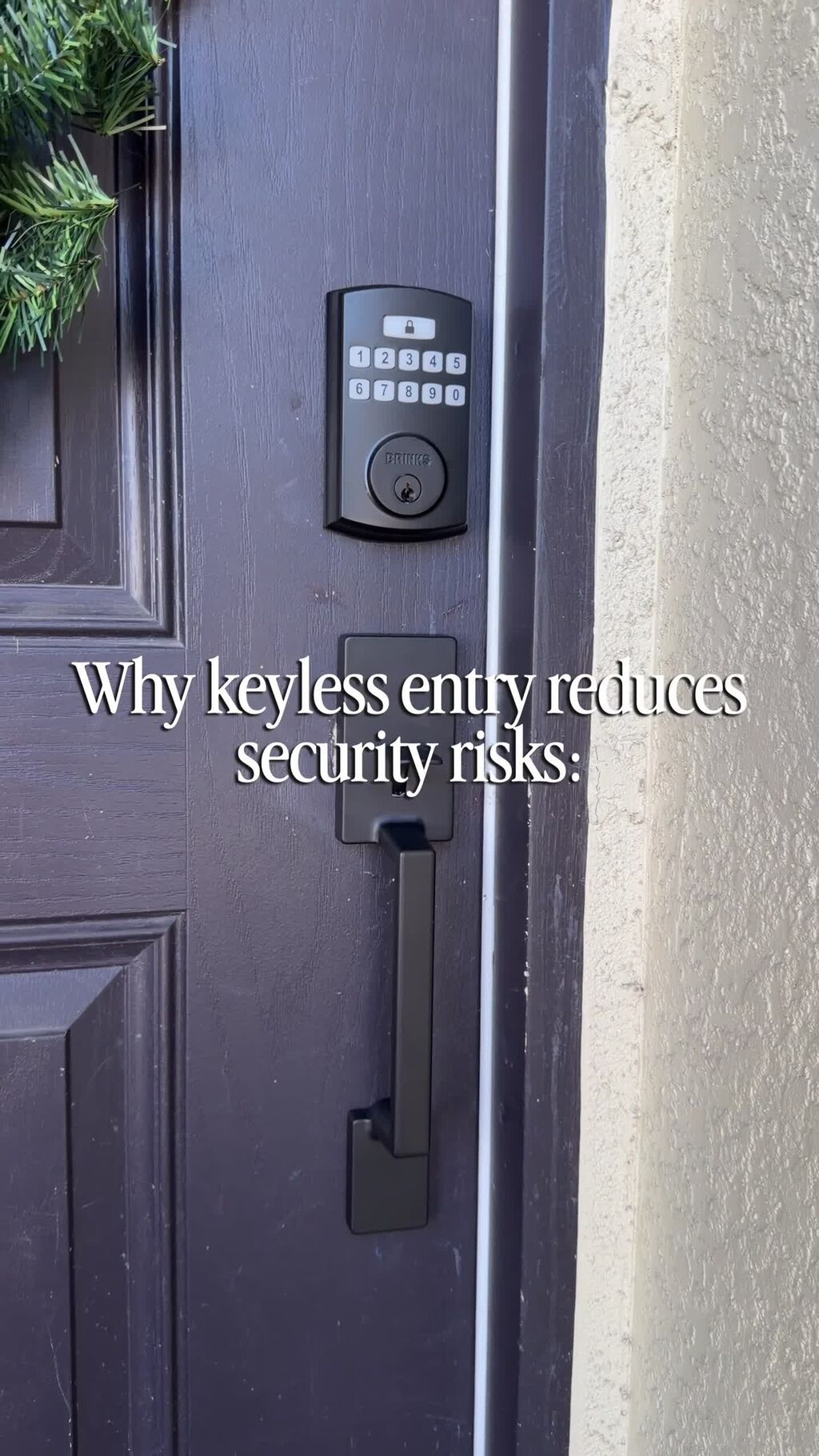 Brinks Electronic Keypad Deadbolt 
