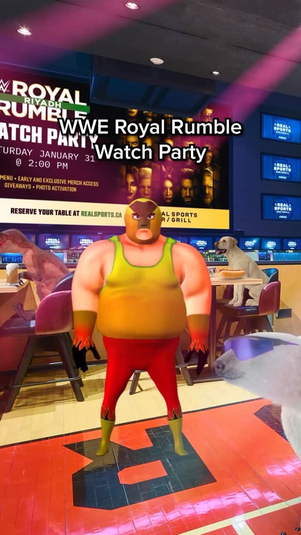 WWE Royal Rumble Watch Party at RSBG