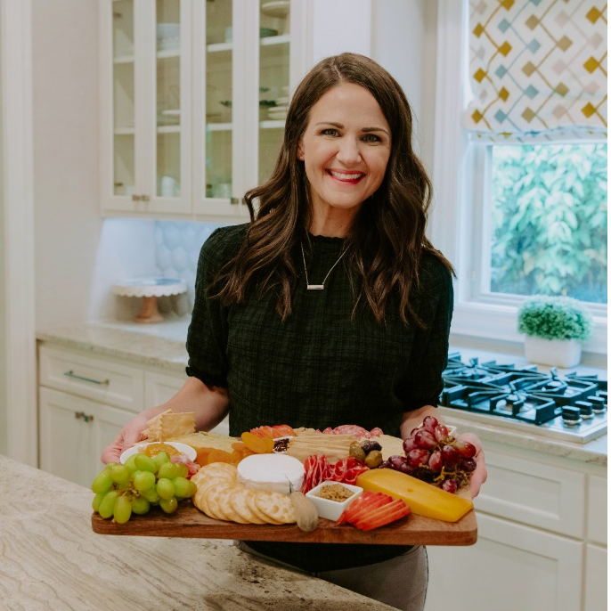 BakerMama Maegan Brown on her charcuterie-style snack board strategy to reducing pushback at mealtimes