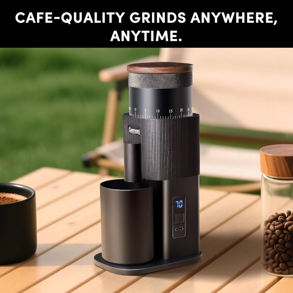 Geimori T38-The True Pro Grade Portable Coffee Grinder