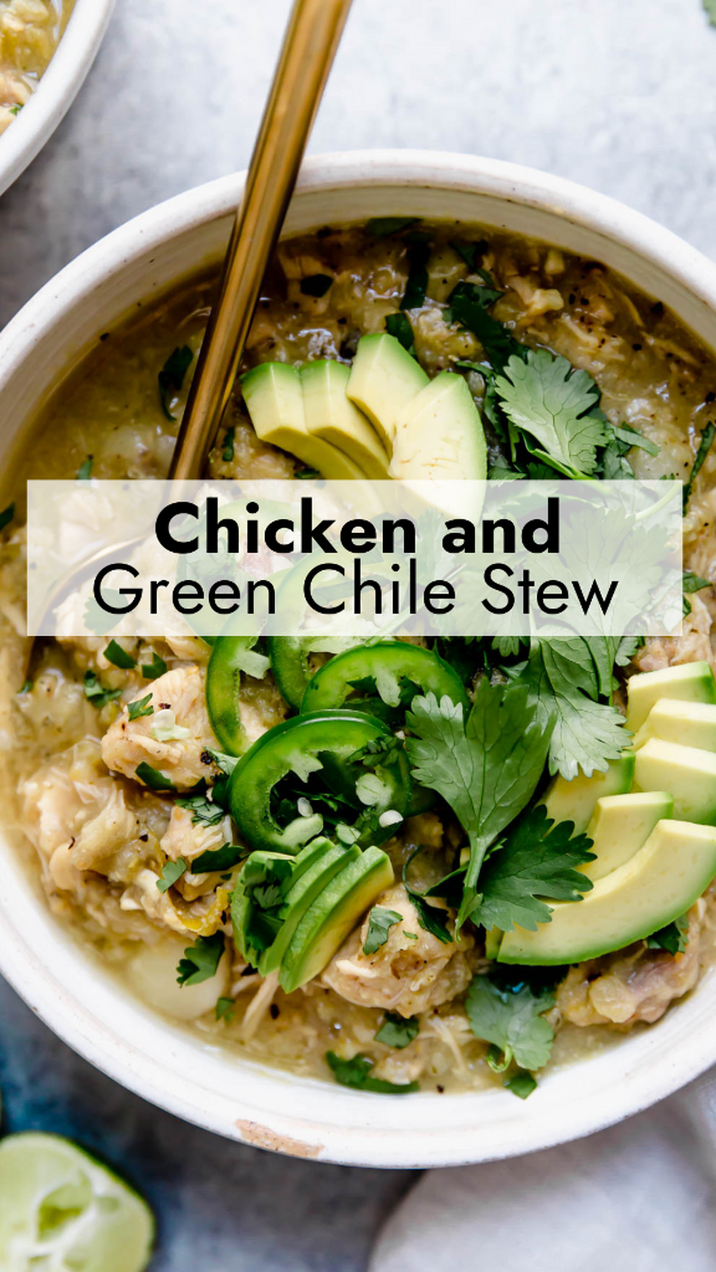 Chicken and Green Chile Stew