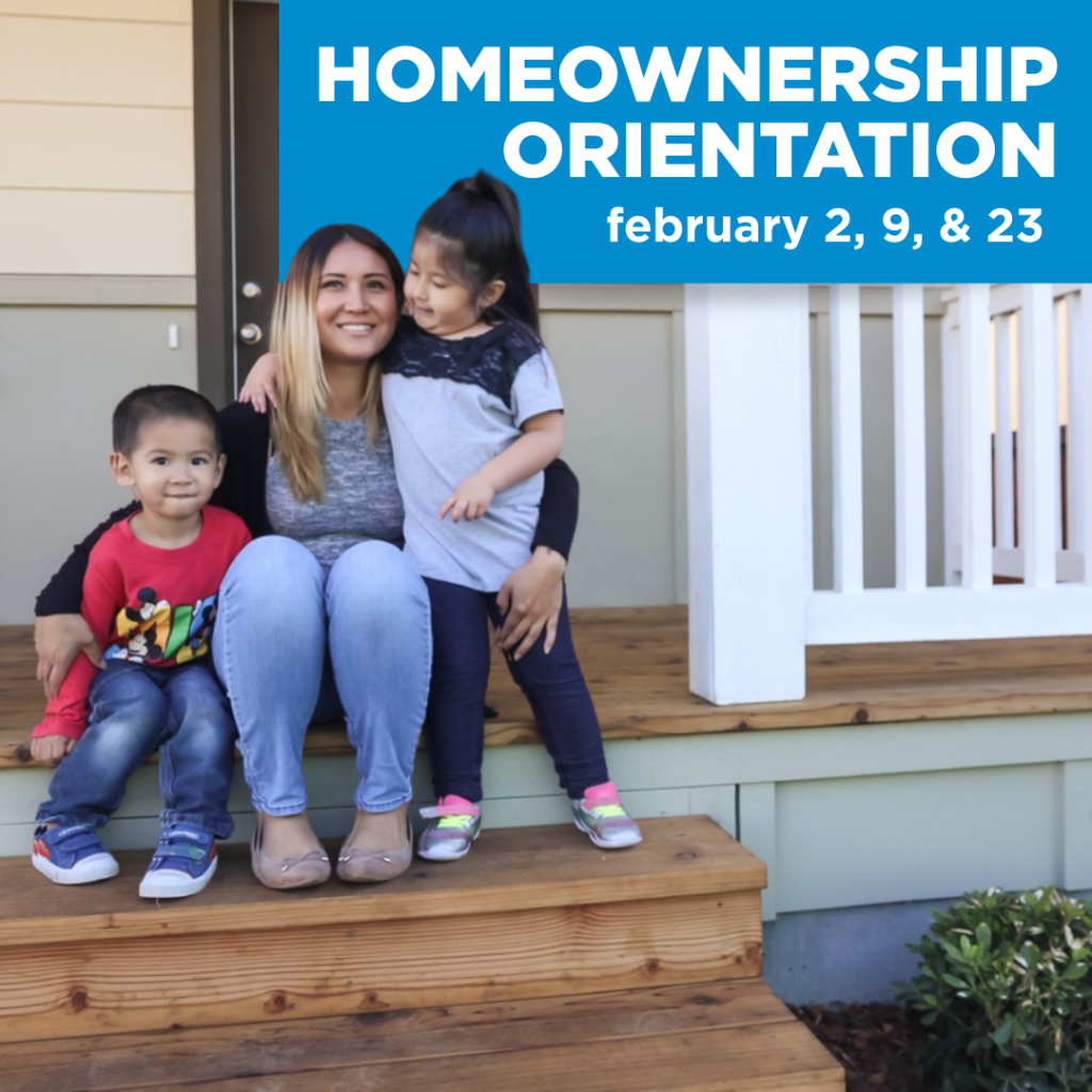 Register for Homeownership Orientations