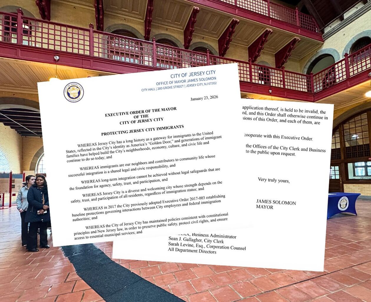 Jersey City Stands In Solidarity Against ICE, Mayor Signs Executive Order For Protections
