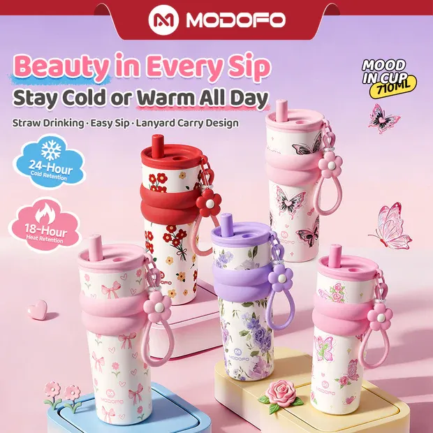 MODOFO 710ml Bliss Straw Cup (MY)