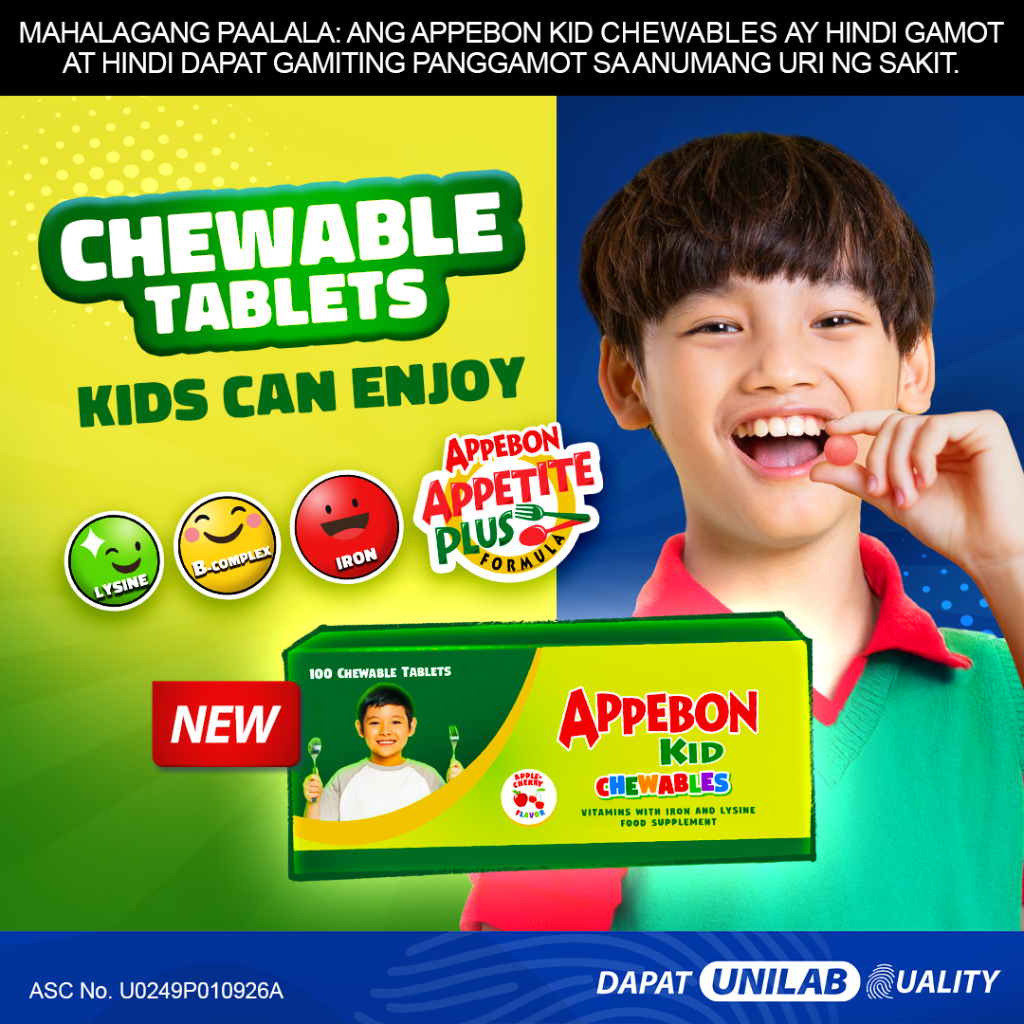 APPEBON KID CHEWABLES: DISCOVER THIS CHEWABLE FOR KIDS!