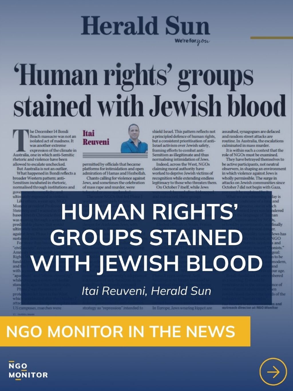 Human rights&rsquo; groups stained with Jewish blood