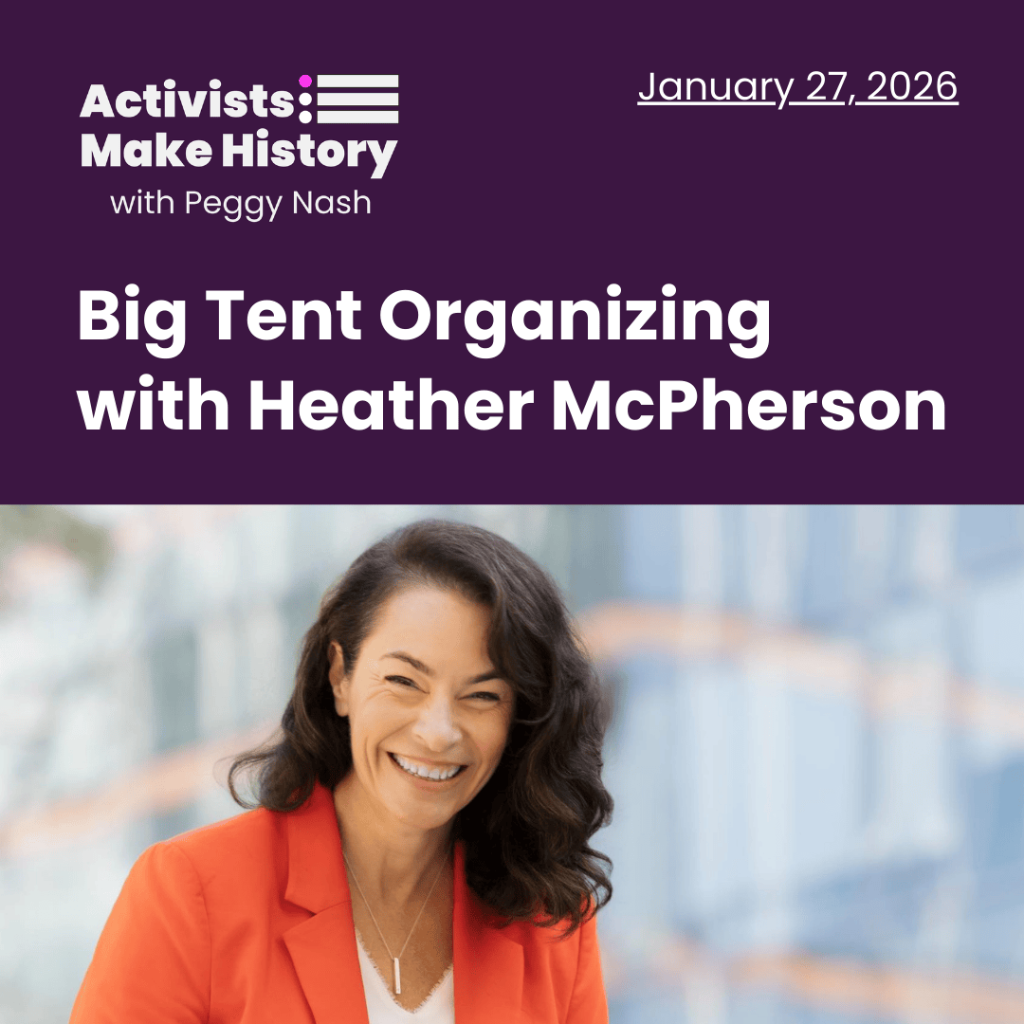 Activists Make History: Big Tent Organizing with Heather McPherson | Perspectives Journal