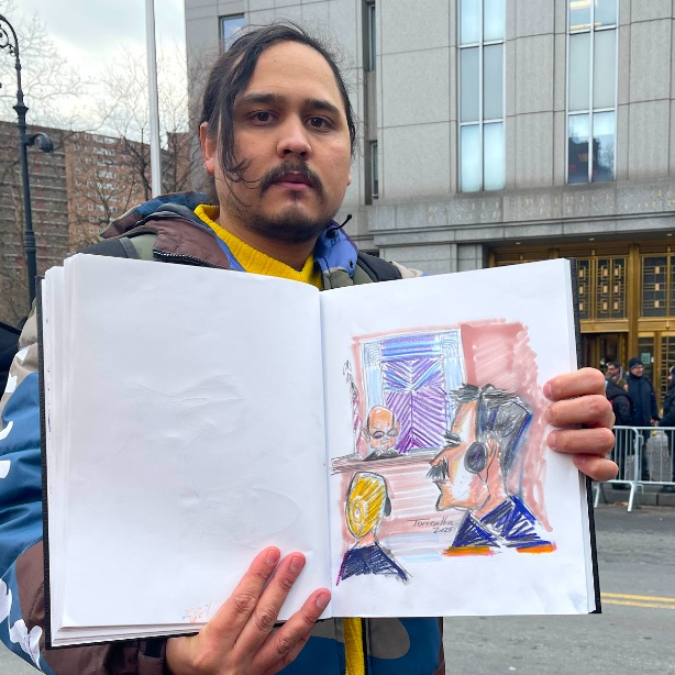 The Illustrations Of A Venezuelan Dictator, Captured By A Local Venezuelan Artist