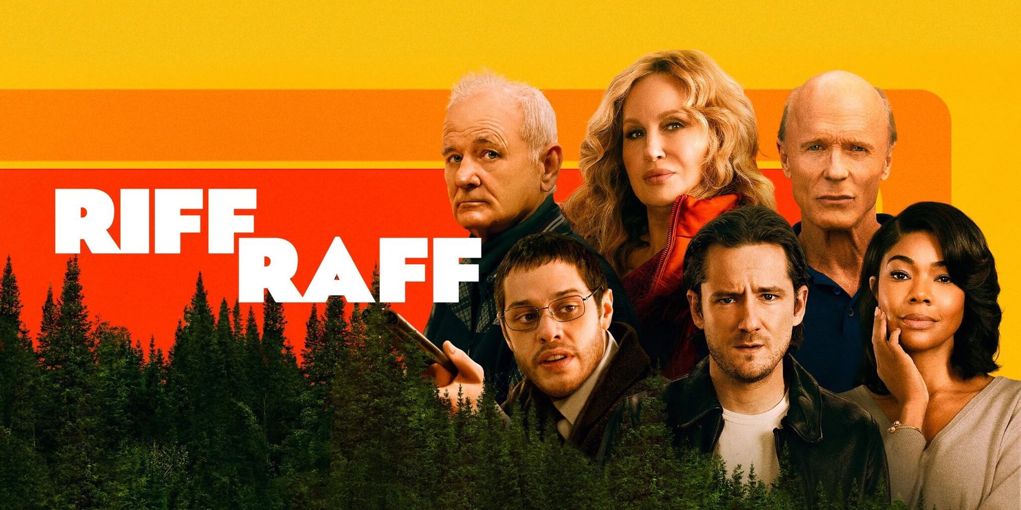 Film: Riff Raff [2024] - Jennifer Coolidge, Ed Harris, Lewis Pullman