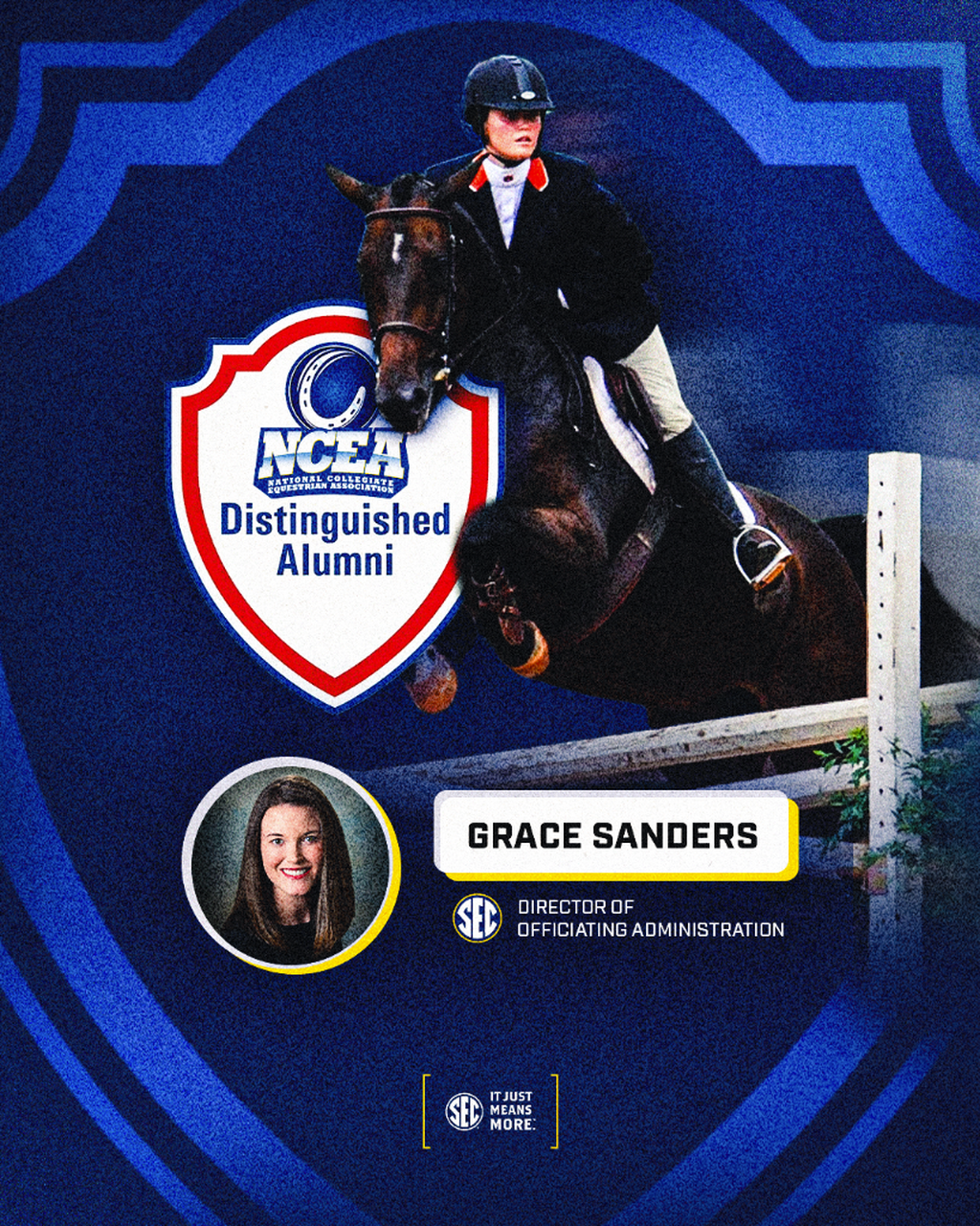 SEC's Grace Sanders named 2026 NCEA Distinguished Alumna
