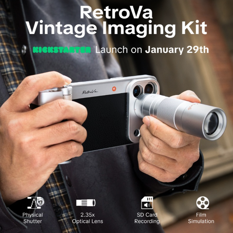 retrova vintage imaging kit on kickstarter