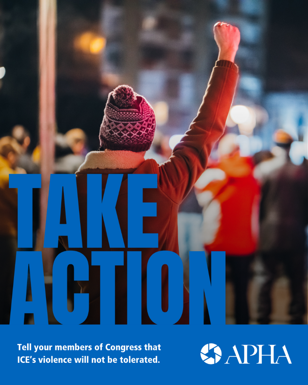 Take Action! Tell Congress We Won't Accept ICE's Violence