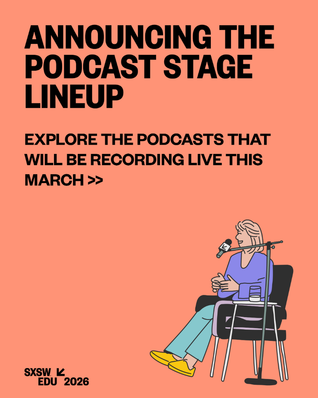 Full Podcast Stage Lineup Announced