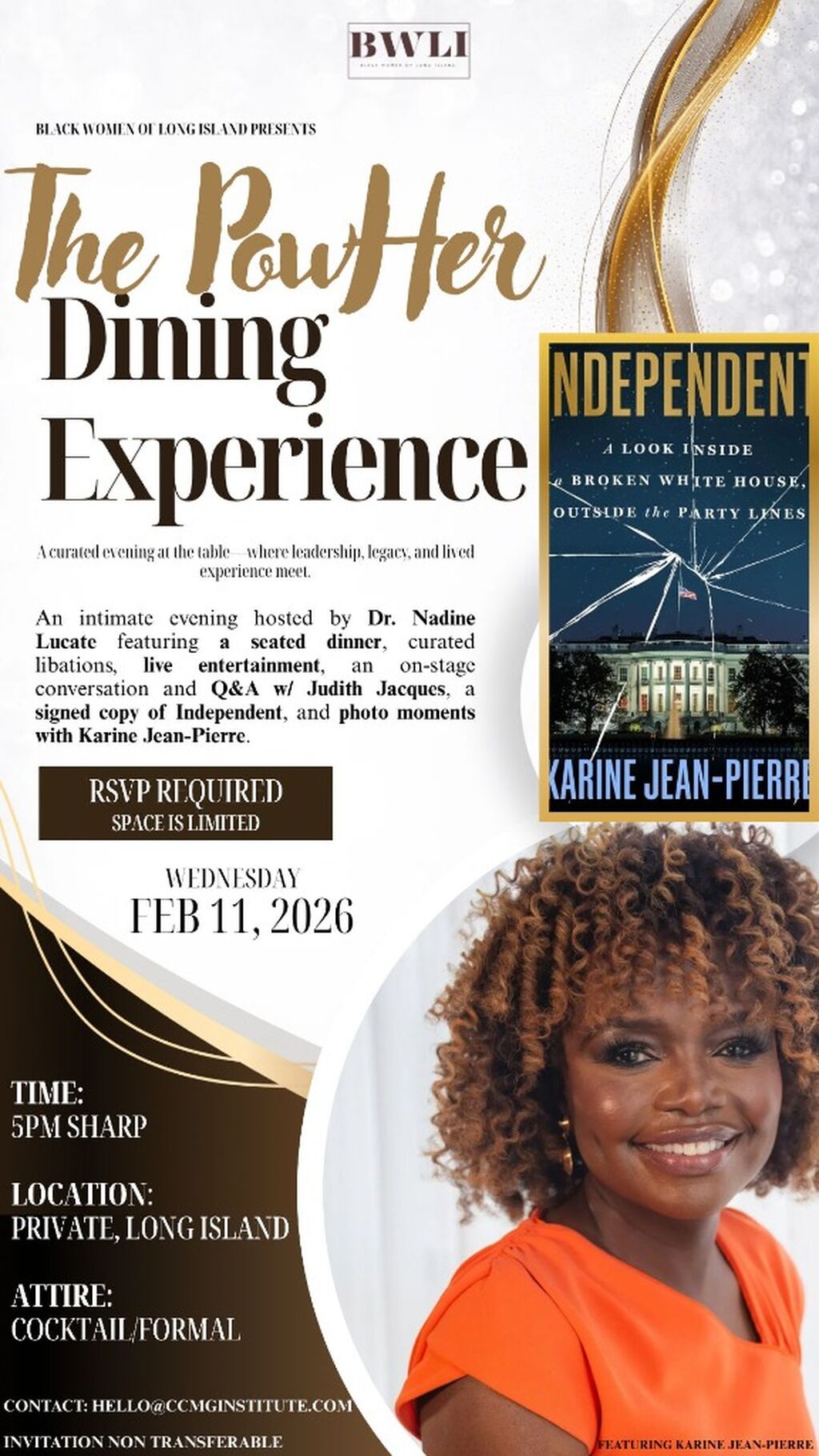An Evening W/ Karine Jean-Pierre