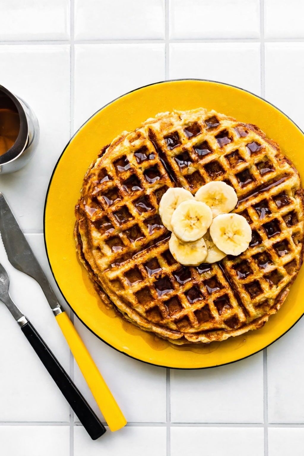 Easy Gluten Free Banana Waffles - Cotter Crunch