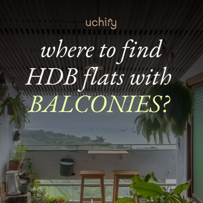 Where to find HDB flats with balconies?