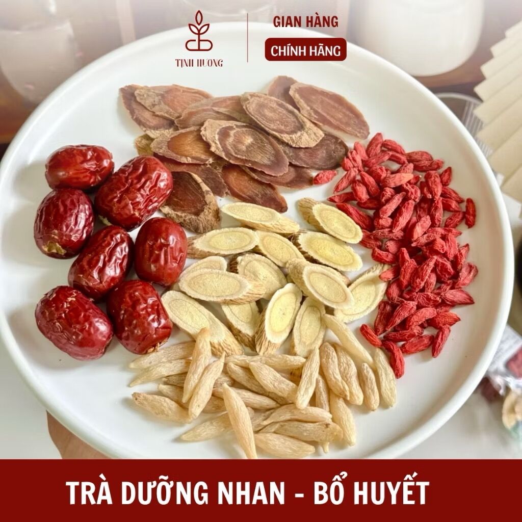 Tr&agrave; bổ kh&iacute; huyết