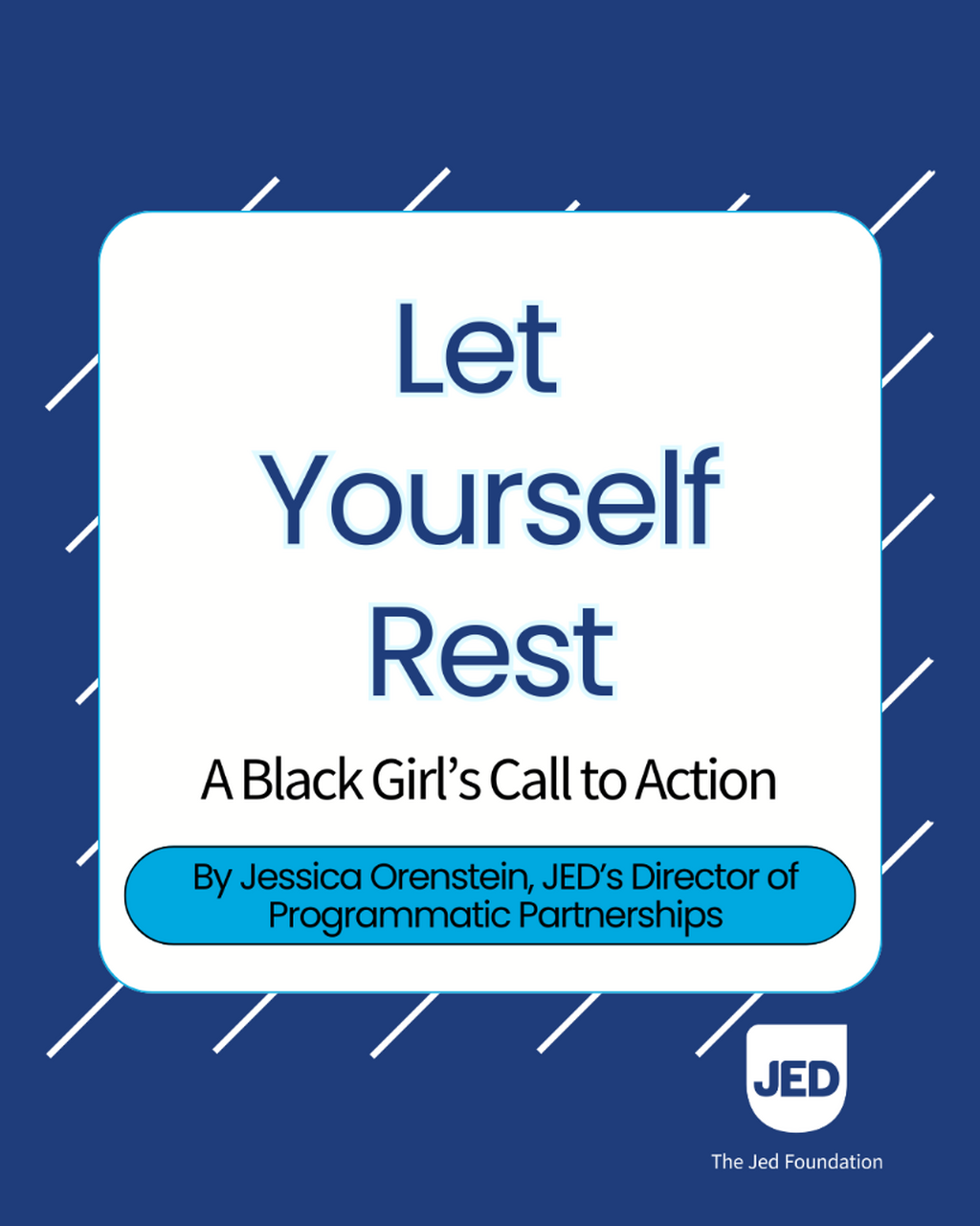 A Black Girl&rsquo;s Call to Action: Let Yourself Rest