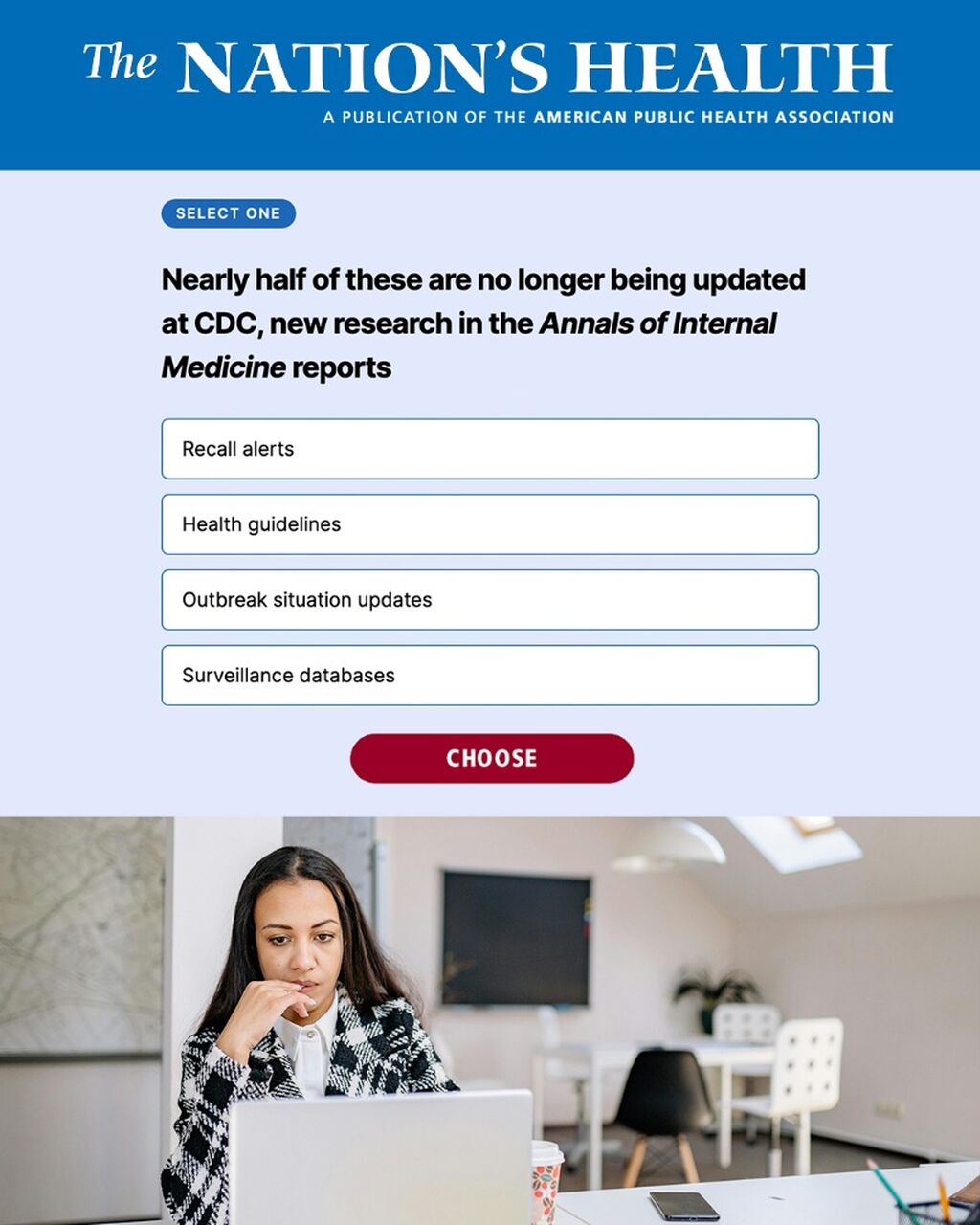Quiz | The Nation's Health