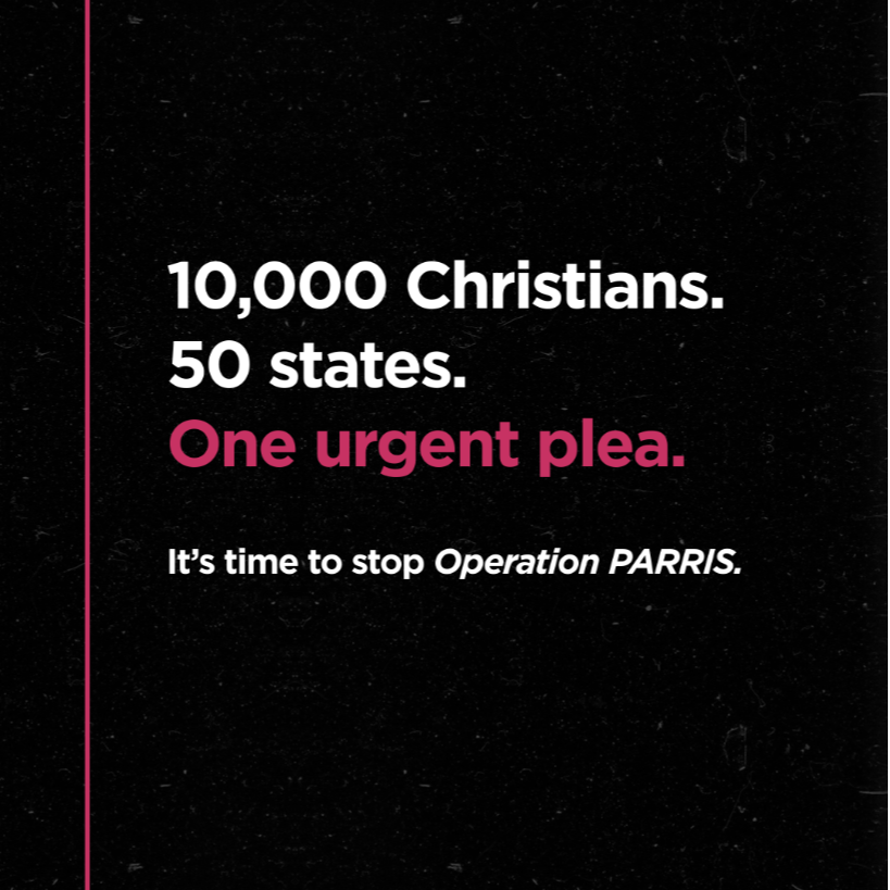STOP OPERATION PARRIS