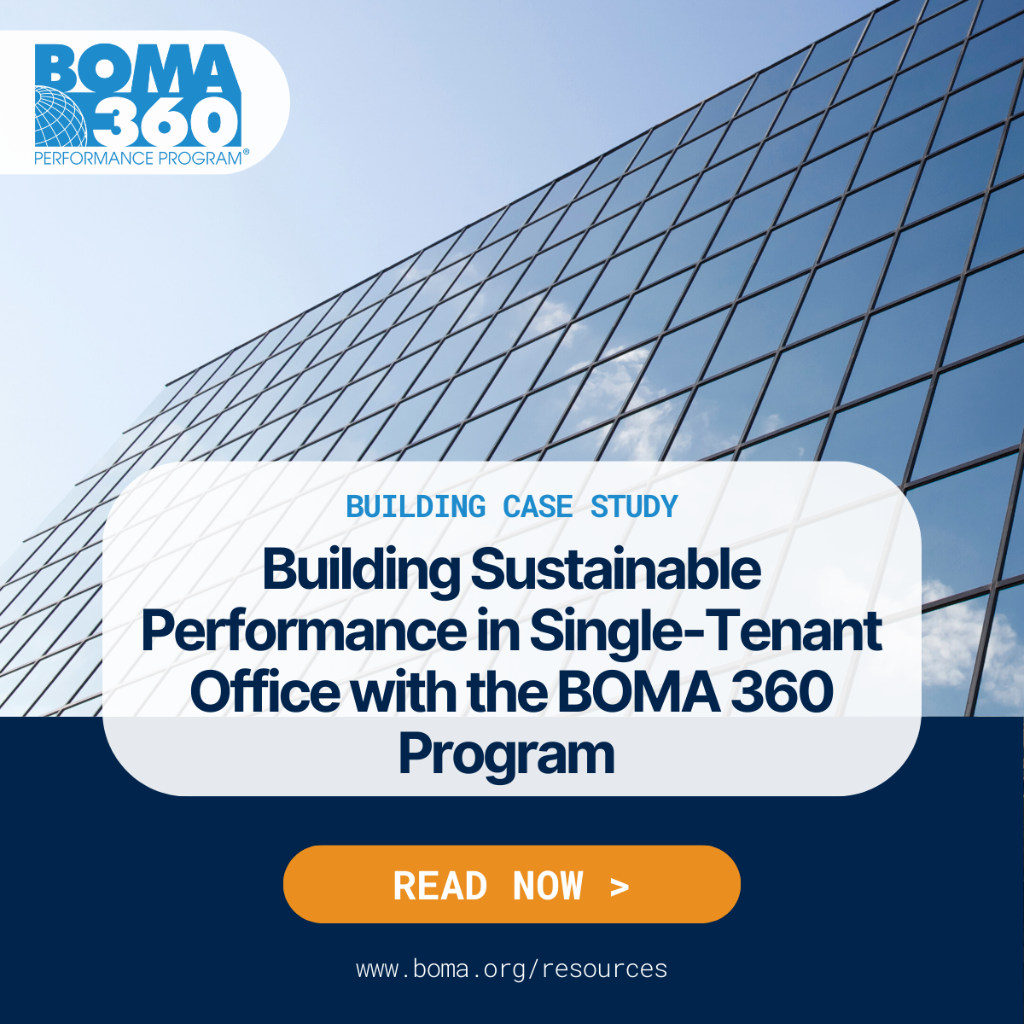 BOMA 360 Case Study: Single-Tenant Office