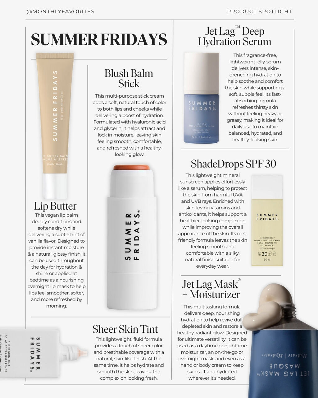 Summer Fridays Favorites