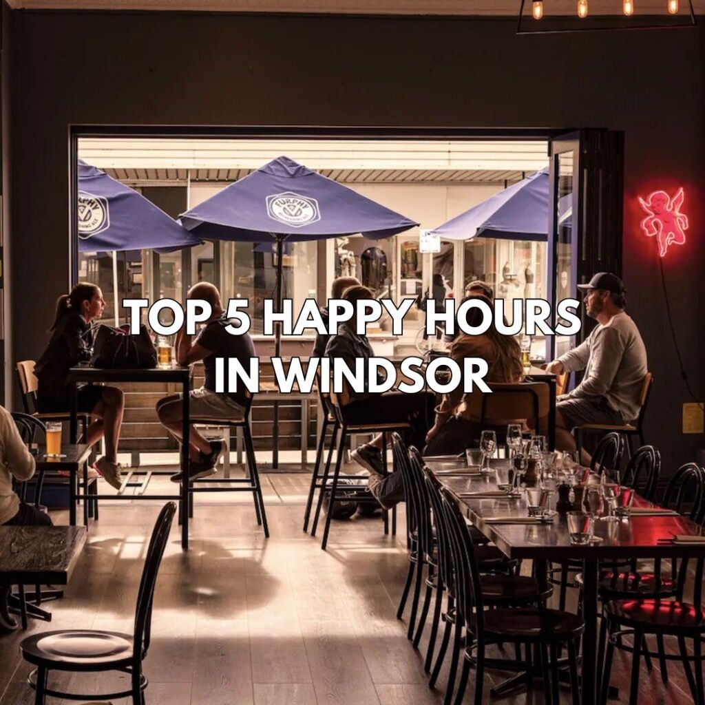 Top 5 Happy Hours in Windsor - Jan 2026