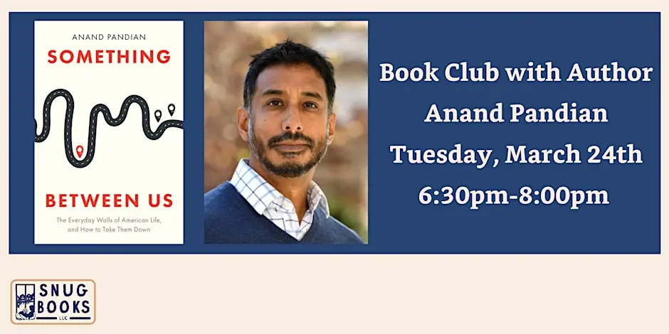 3/24: Book Club Talk @ Snug Books in Baltimore