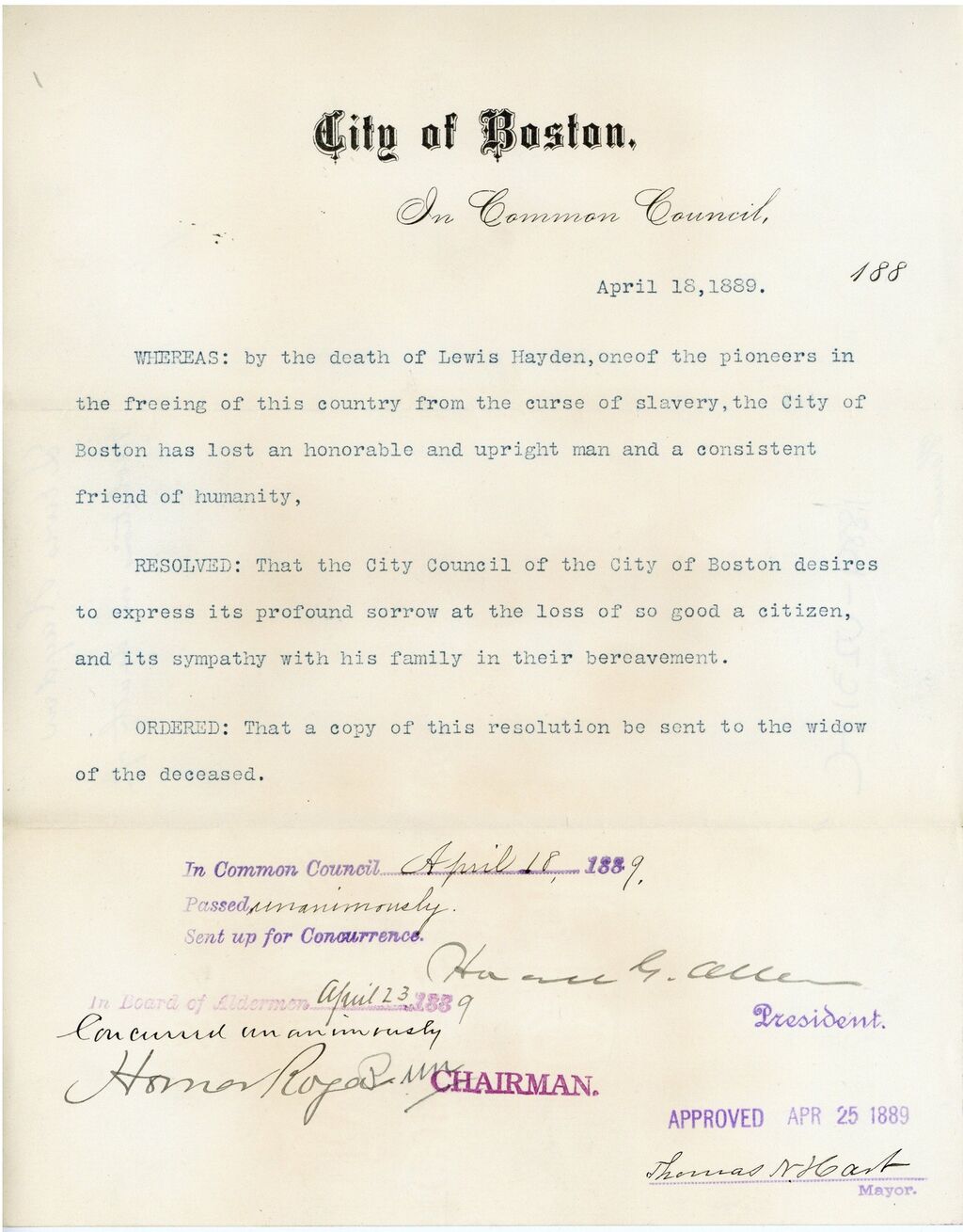 Boston's own Underground Railroad conductors: Harriet and Lewis Hayden