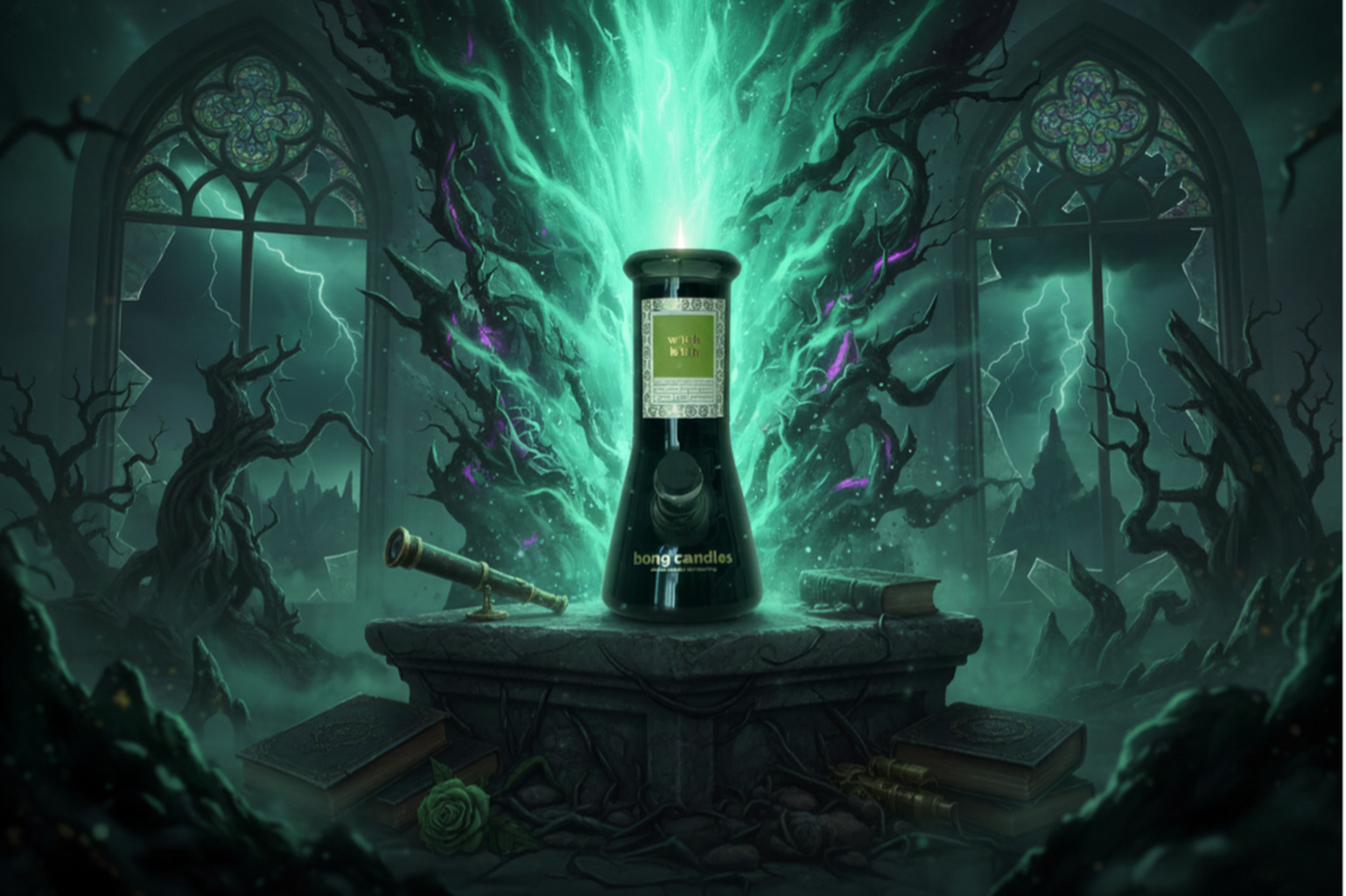   Glinda vs. Elphaba: which bong candle witch are you?