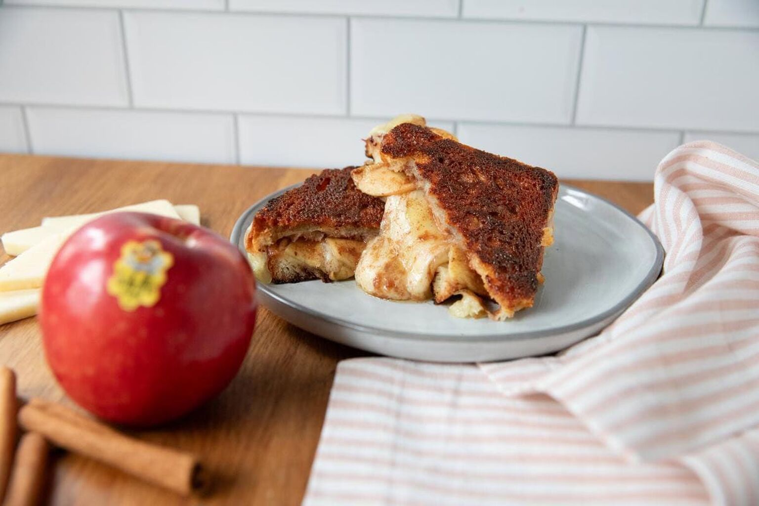 Apple Pie Grilled Cheese