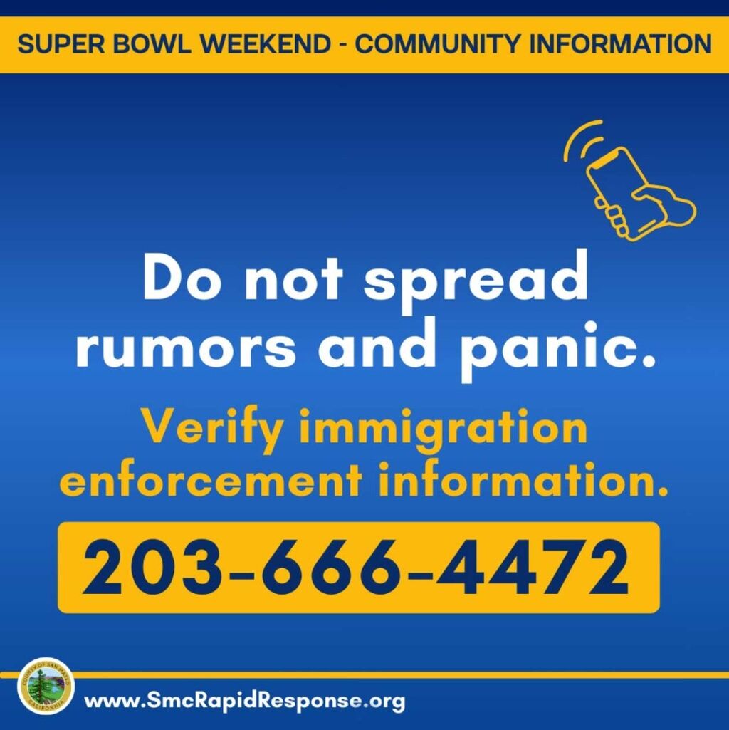 SAN MATEO COUNTY IMMIGRATION RAPID RESPONSE