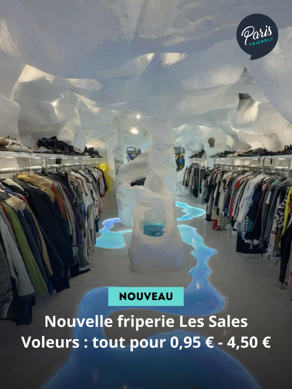 Nouvelle friperie Les Sales Voleurs : tout pour 0,95 &euro; - 4,50 &euro;
