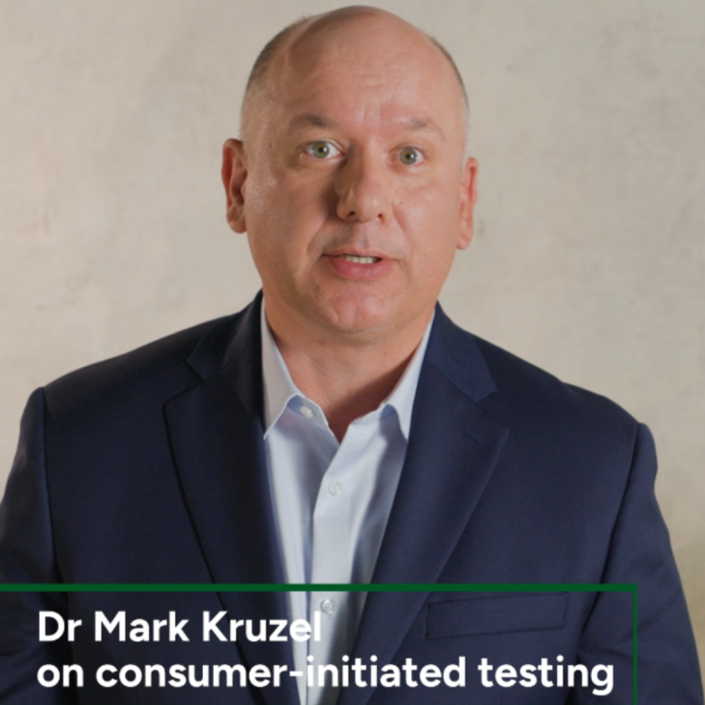 Dr Mark Kruzel on Consumer-Initiated Testing 
