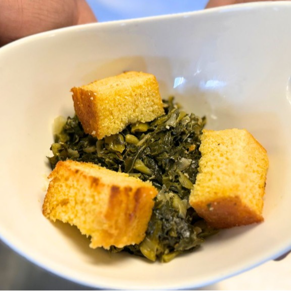 Southern-Style Collard Greens & Cornbread