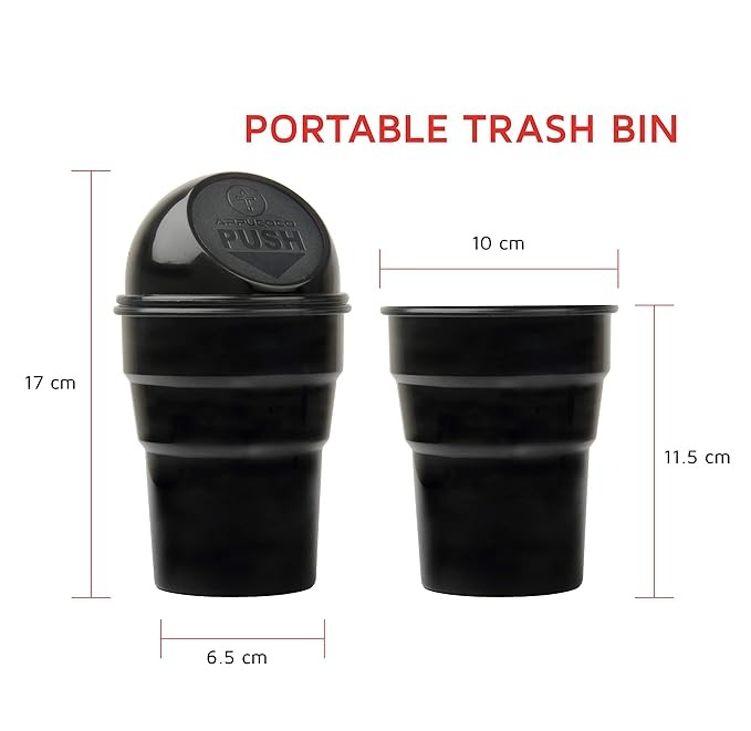Mini Car Trash Bin 