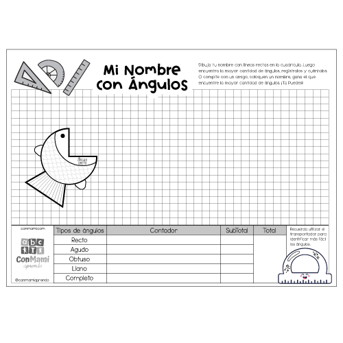 Mi nombre con &aacute;ngulos