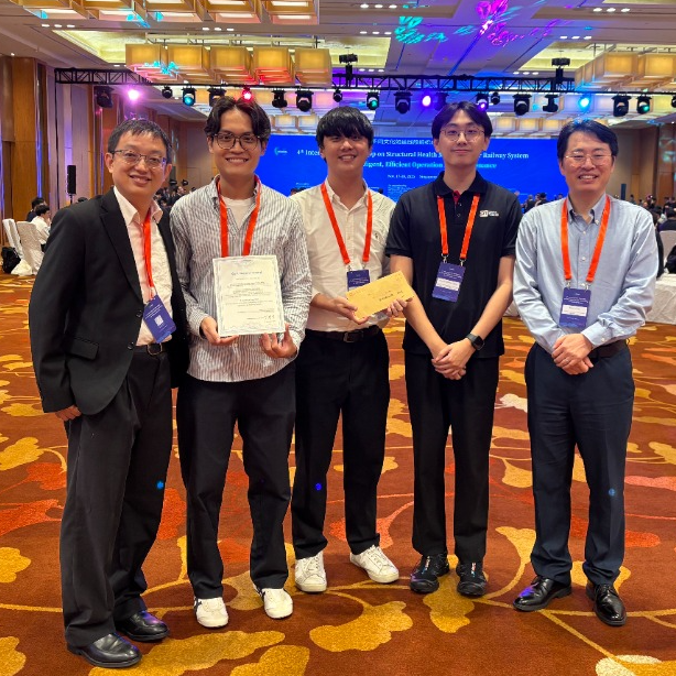 SIT Students Win Excellence Award in International Railway Monitoring Competition
