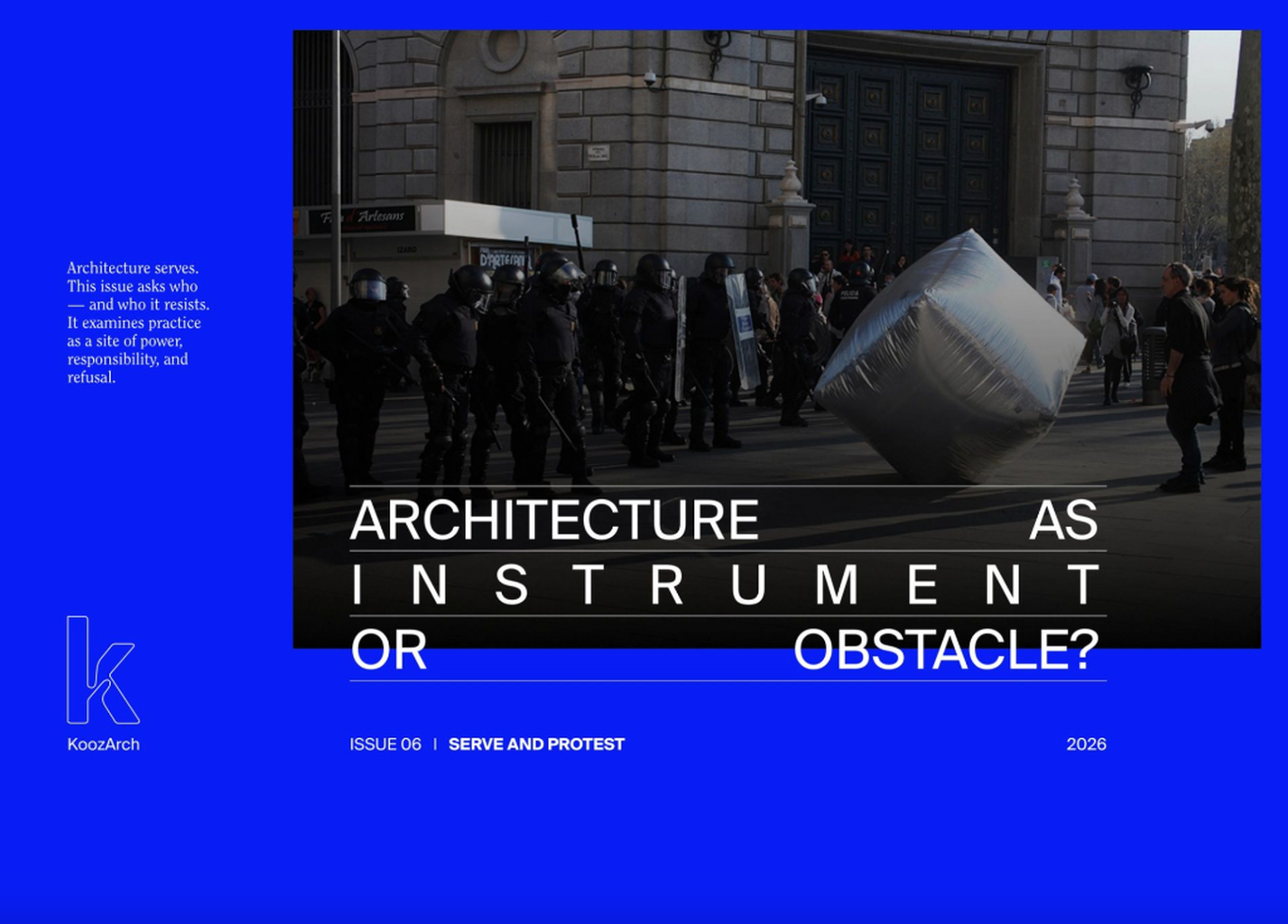 Issue #06 Serve and Protest