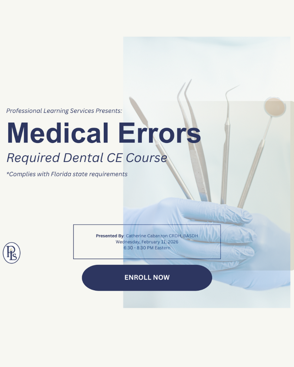 FL- REQUIRED Medical Errors CE Webinar - Get Your Mandatory CE Credit Now!